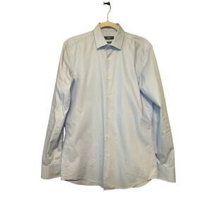 Boss by Hugo Boss Slim Fit Light Blue Dress Shirt 15.5/39